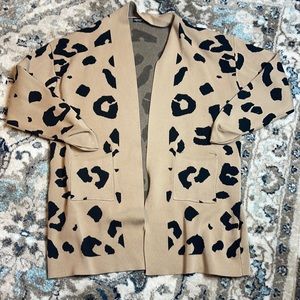 SHEIN curve cardigan